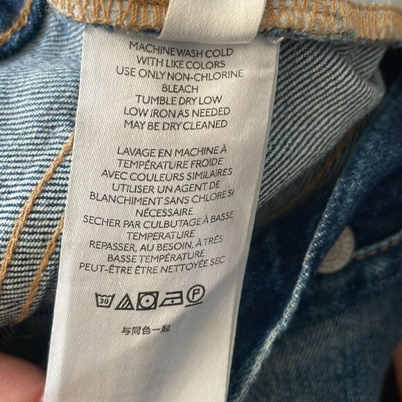 We The Free Frayed Hem Bootcut Jeans Women’s Sz 26 - Picture 11 of 13